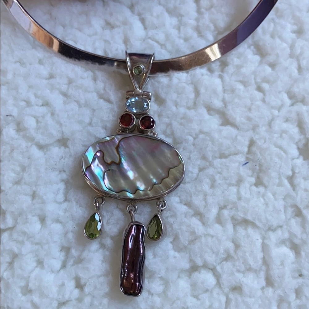 Five Stone Pendant (Necklace NOT INCLUDED)
